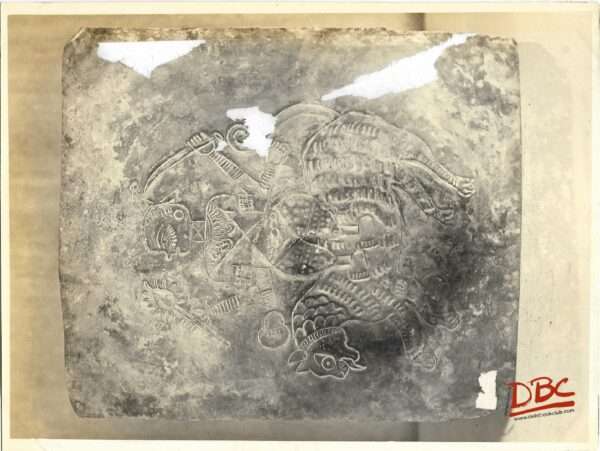 Flagne With Lief Worked Four Hnad Godness Durga On Lion Copper W. Bengal
