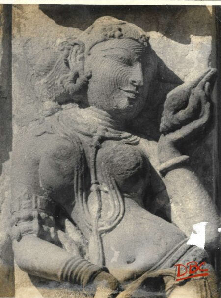 mahariala temple standing female figure