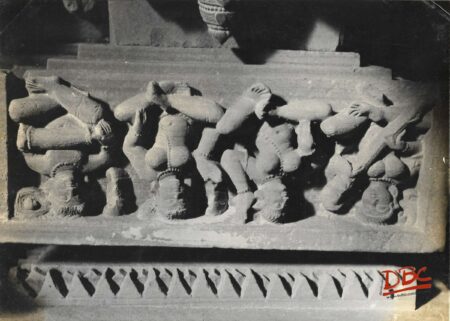 khajuraho : Lakshman Temple - prakshna path - musician