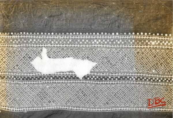 EMBROIDERED PIECE FROM SOURASHTRA