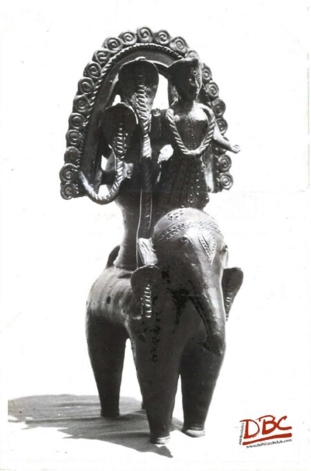 a terracotta fig . From panch kadu bankura