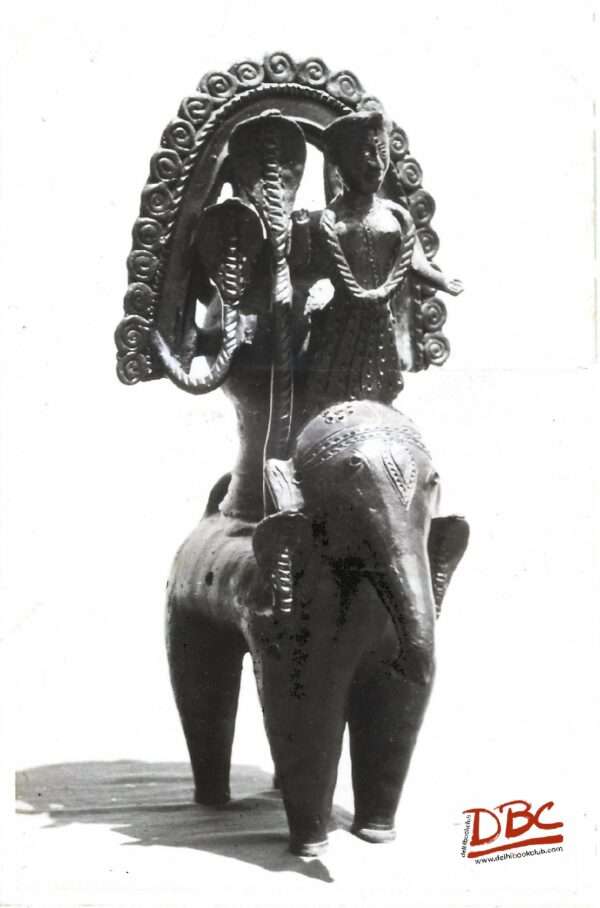 a terracotta fig . From panch kadu bankura