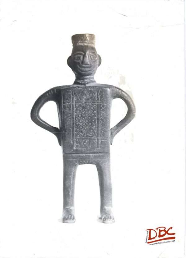 standing human figure brazne south india