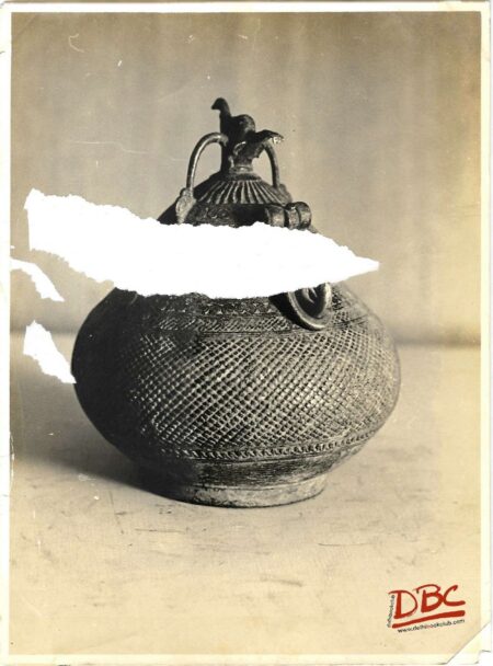 round casket with lid(brass)