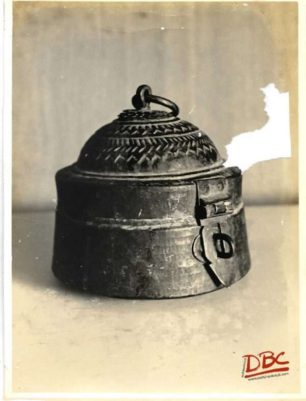 Jewellary Round Casket With Lid (Brass)