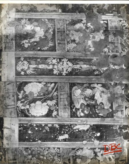 Ajanta Cave 16 Verandah Ceiling Paintings