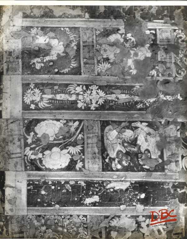 Ajanta Cave 16 Verandah Ceiling Paintings