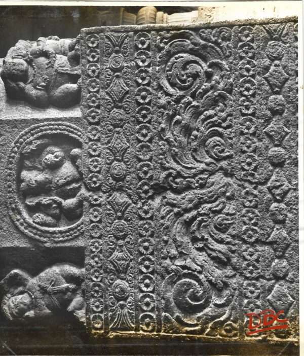 Ellora cave no 21 pillar decoration