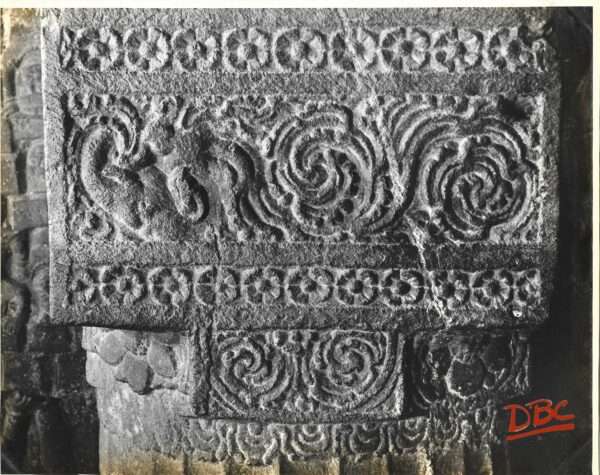 Ellora cave no 21 pillar decoration