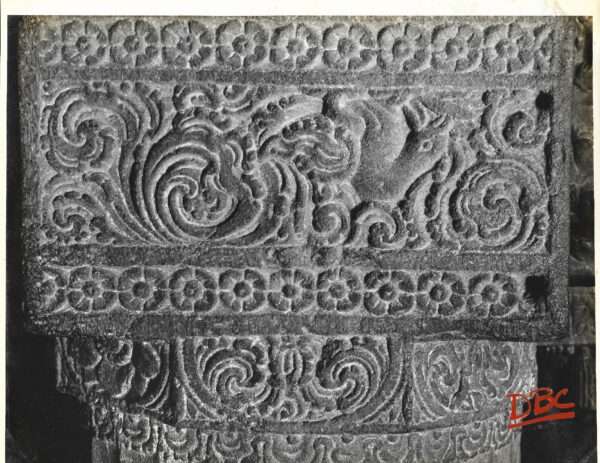 Ellora cave no 21 pillar design