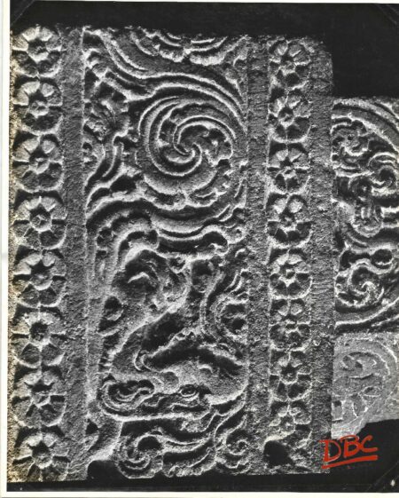 Ellora cave no 21 pillar design