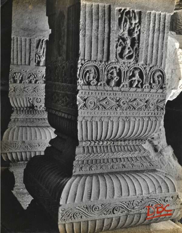 Ellora cave no 33 pillar