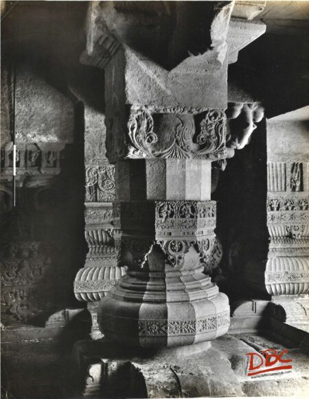 Ellora Cave No. 33 A Pillar