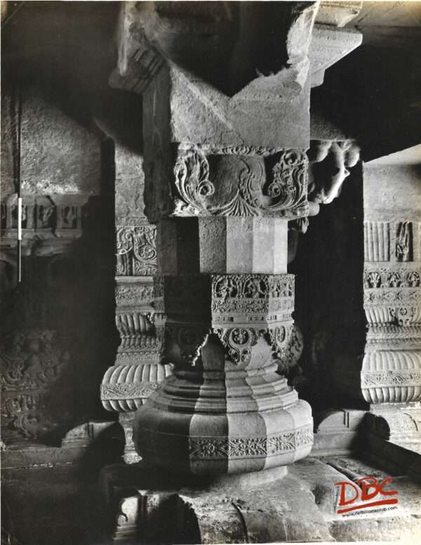 Ellora Cave No. 33 A Pillar