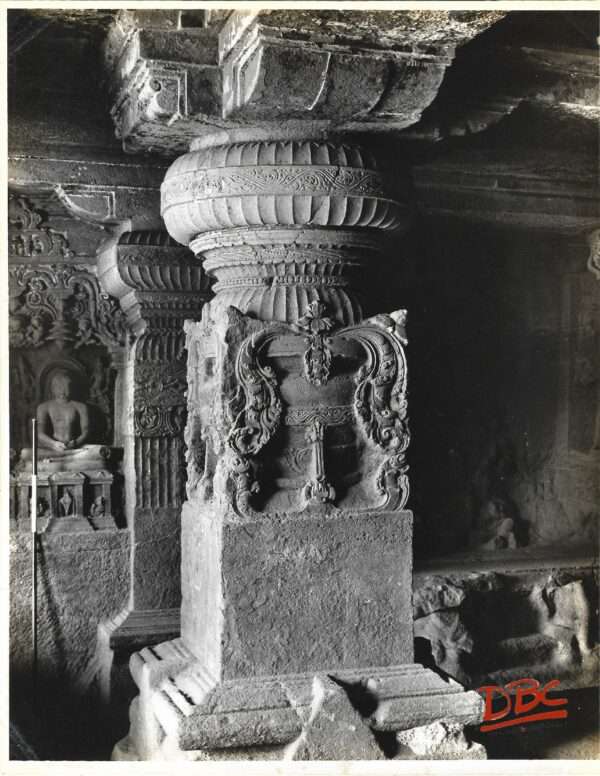 Ellora Cave No. 33 A Pillar