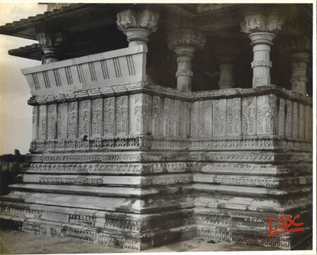 Gwalior - Sashtra Temple (Small) Details of Plinth