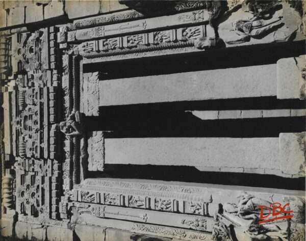 Gwalior Fort - Tellee - Ka - Mandir View pf Wastern Door Frame