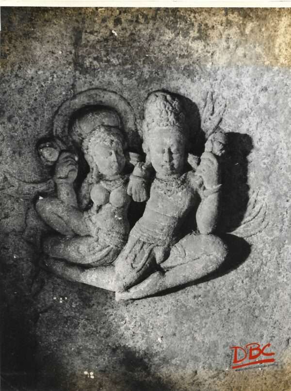 Badami Cave I Ceiling