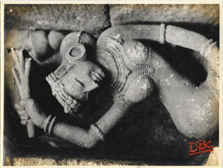 Bhuvanesvar - Rameshwar Temple - A Standing Female Figure