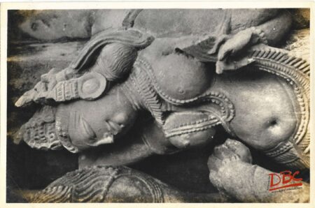 Khajuraho - Close up of a Female Figure