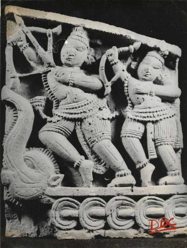 Ashutosh Museum, Calcutta : Fighting Scene -(Terracotta)
