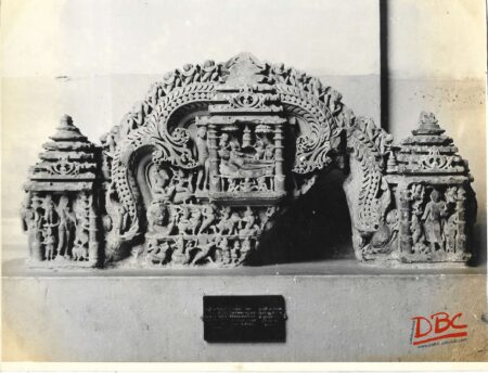 Indian Mueseum : Mahaparinirvana From Sarnath Temple