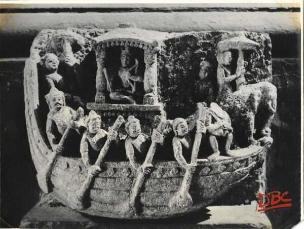 Indian Museum : Orissa - A Boat Scene