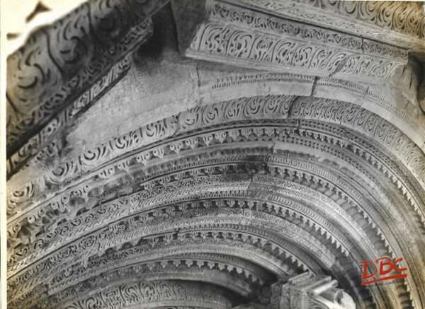 Gwalior Fort - Sasbaha Temple - Ceiling Details