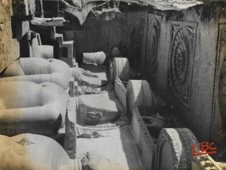 Gwalior - Marimata Cave - A Group of Colossal Jain Images