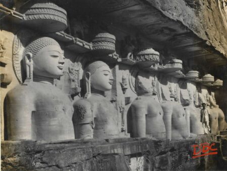 Gwalior - Marimata Cave - A Group of Colossal
