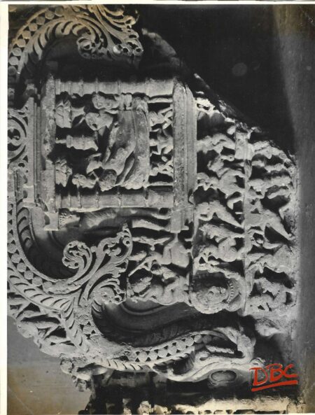 Indian Museum : Details of the Panel From Manaparinirvana Panel Scene