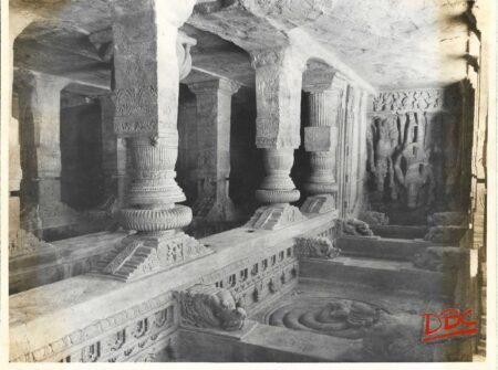 Badami : Cave - I - Interior View