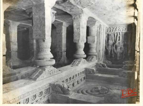 Badami : Cave - I - Interior View