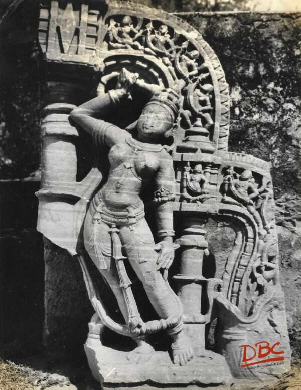 Chittor : A Sculpture in the office Compund