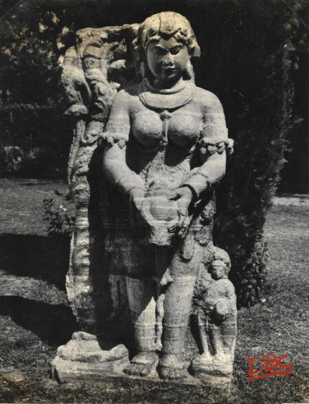Chittor : A Sculpture in the office Compund
