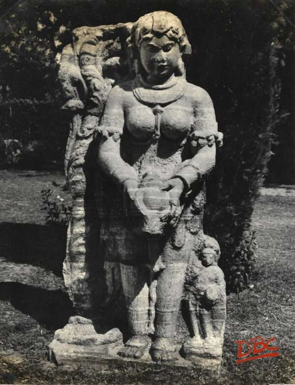 Chittor : A Sculpture in the office Compund