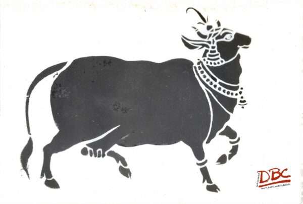 Papercut Design Mathura UP Cow