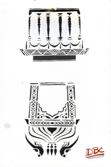Papercut Design Mathura UP Temple Structure