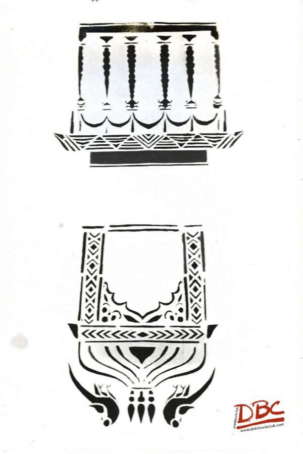 Papercut Design Mathura UP Temple Structure