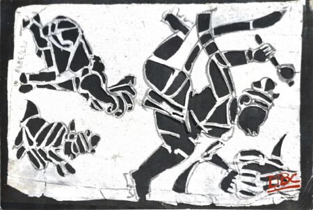 Papercut Design Rajasthan Hanuman, Elephant and Balgopal