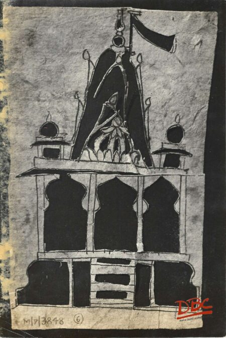 Papercut Design Rajasthan Temple Structure
