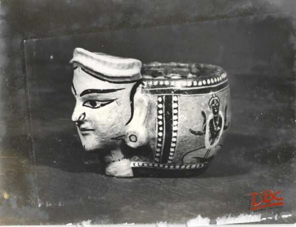 Laxmi Thapi (Measuring up Bowl) Wood & Bamboo Mayur Bhauj (Orissa)