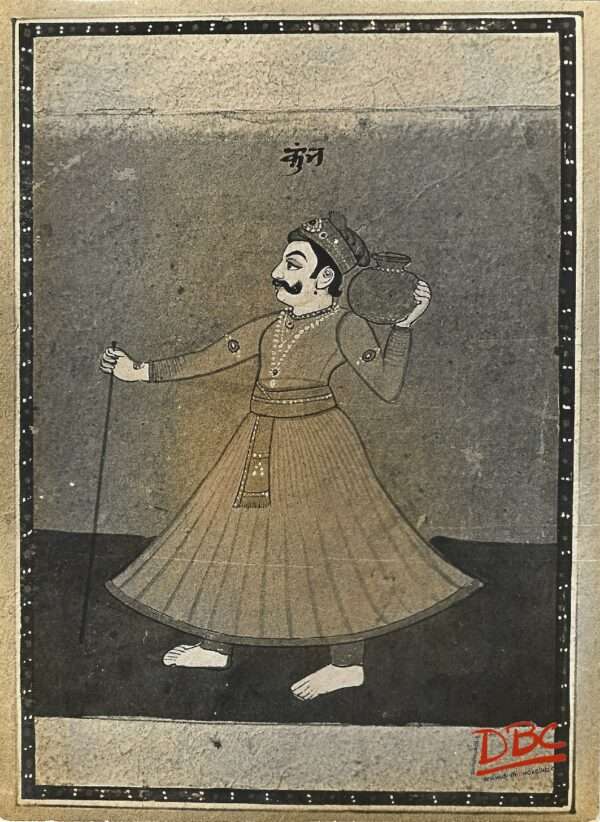 Paper Rashi Paintig Kumbh (Rajsthan)