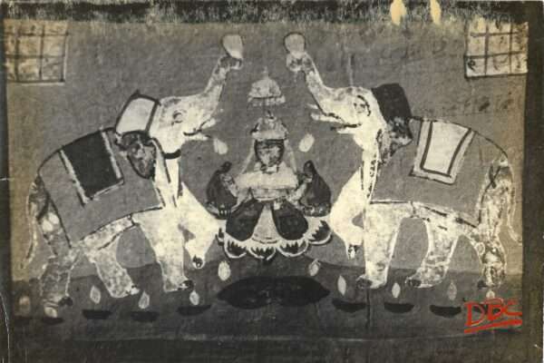 Paintig - Folk Gajalakshmi (Rajsthan)