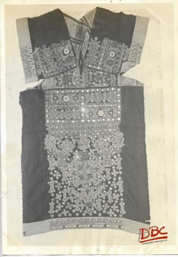 Kaijaribani Embed Glass Setting Kurta Cotton (Gujrat)