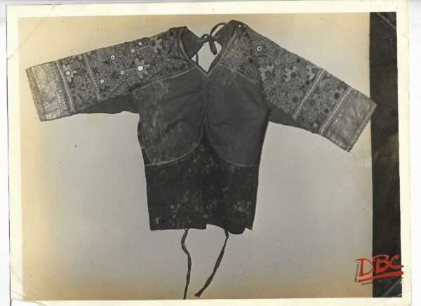 Choli With Embed Sleeves Satins (Gujrat)