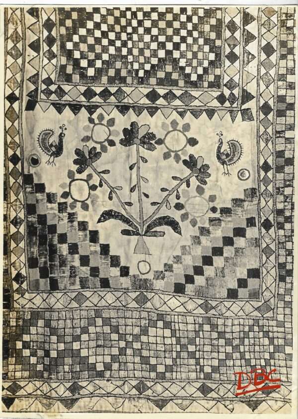 Embed Wall Curtain Cotton And Silk (Kathiawar)