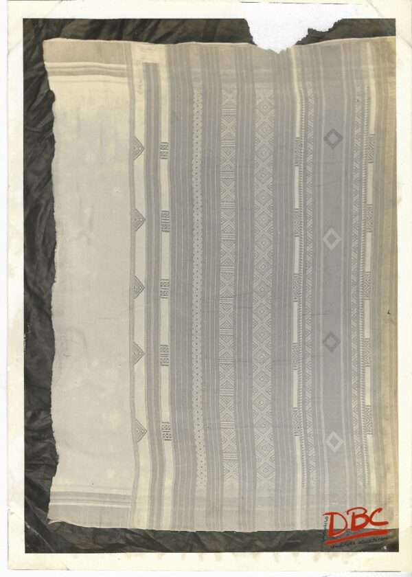 Tribal Sari White And Red Cottton (Orissa)