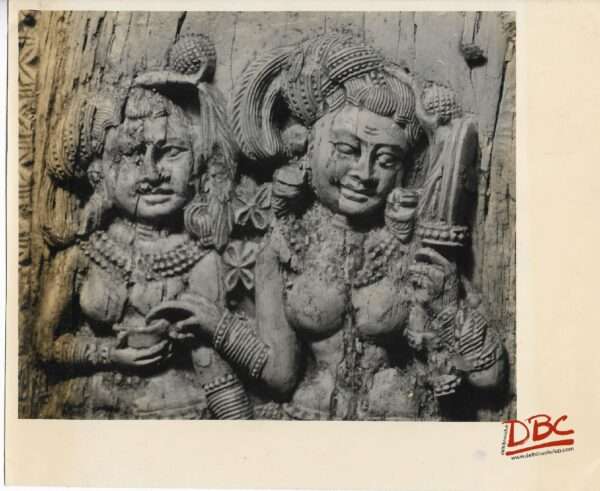 Bust of Two Female Fig. on Relief