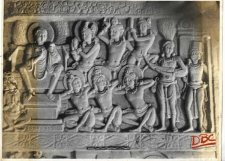 Nagarjunada - Indra's Visit to Budha Accoumplained by the a Musicians